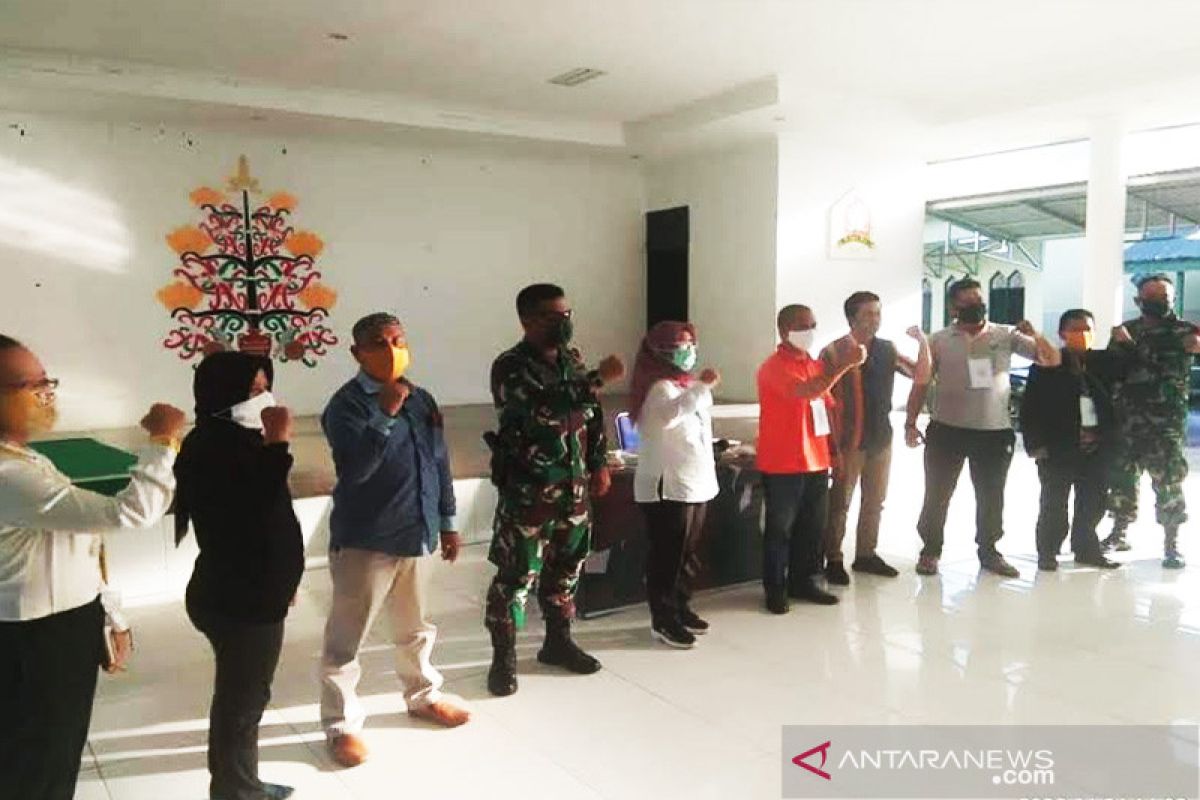 Tekan penyebaran COVID-19 di Palangka Raya, pengurus pasar besar bentuk Satgas Mandiri COVID-19