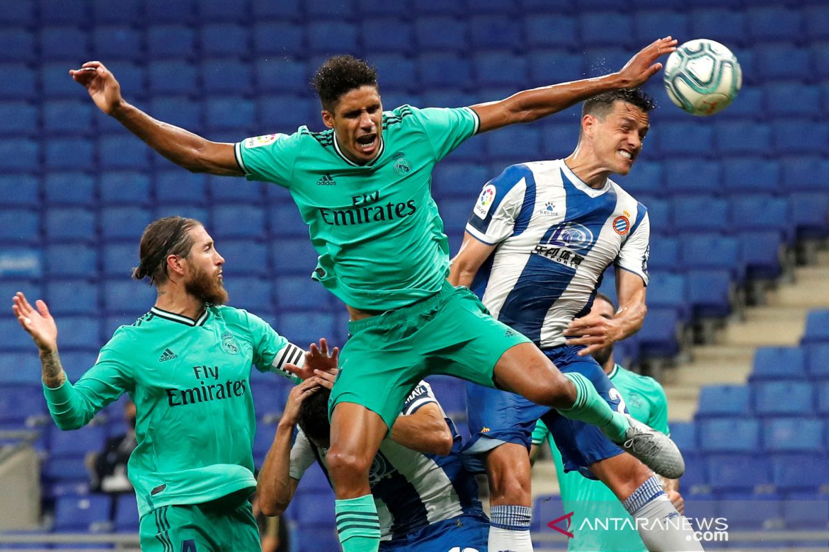 Liga Spanyol: Raphael Varane membuat Madrid tambah semangat