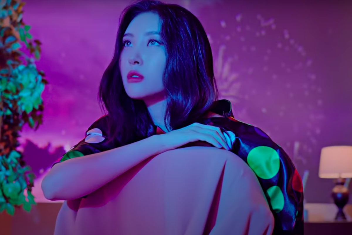 Sunmi pilih konsep perempuan dimabuk asmara dalam lagu "Pporappippam"