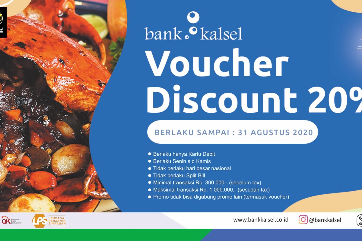 Bank Kalsel manjakan nasabah dengan voucher