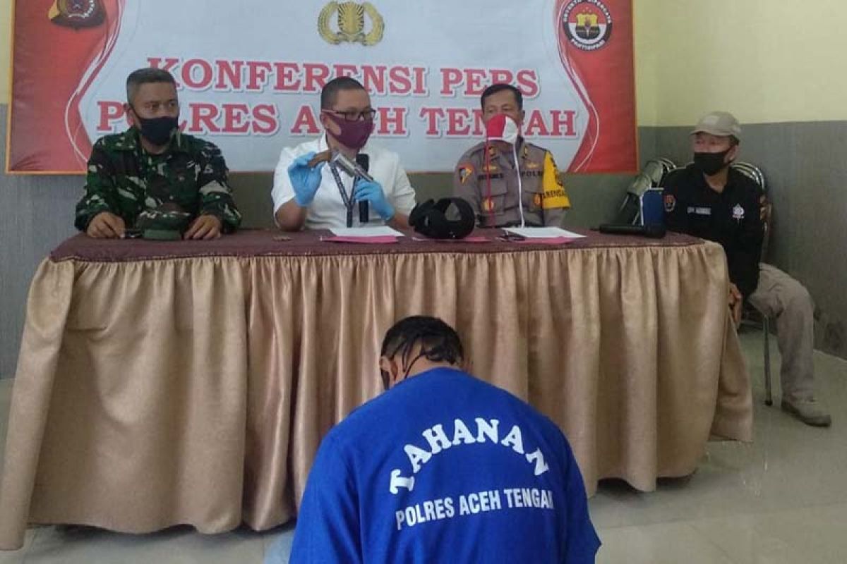 Polisi amankan pria mengaku Kopassus di Aceh Tengah, satu senjata api turut disita