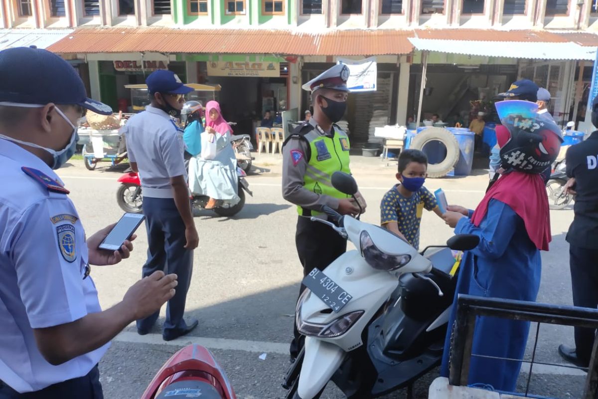 Dishub Abdya tertibkan pelanggar rambu lalulintas