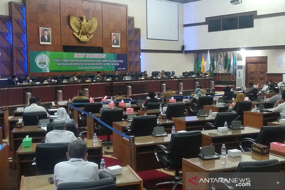 DPRD se-Aceh sepakati pilkada digelar 2022