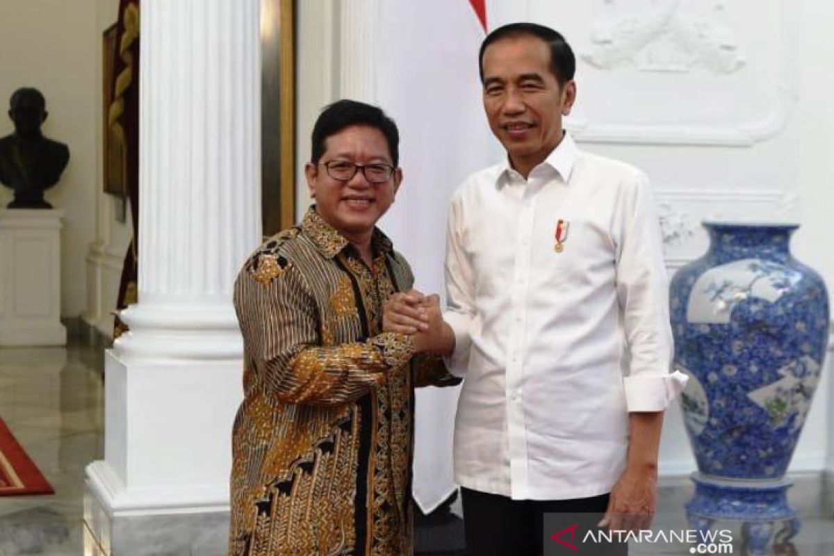 The Jokowi Center dukung Presiden Jokowi ganti menteri di kabinet