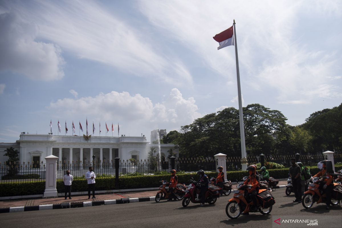 Peringatan HUT ke-75 RI di Istana dilaksanakan terbatas