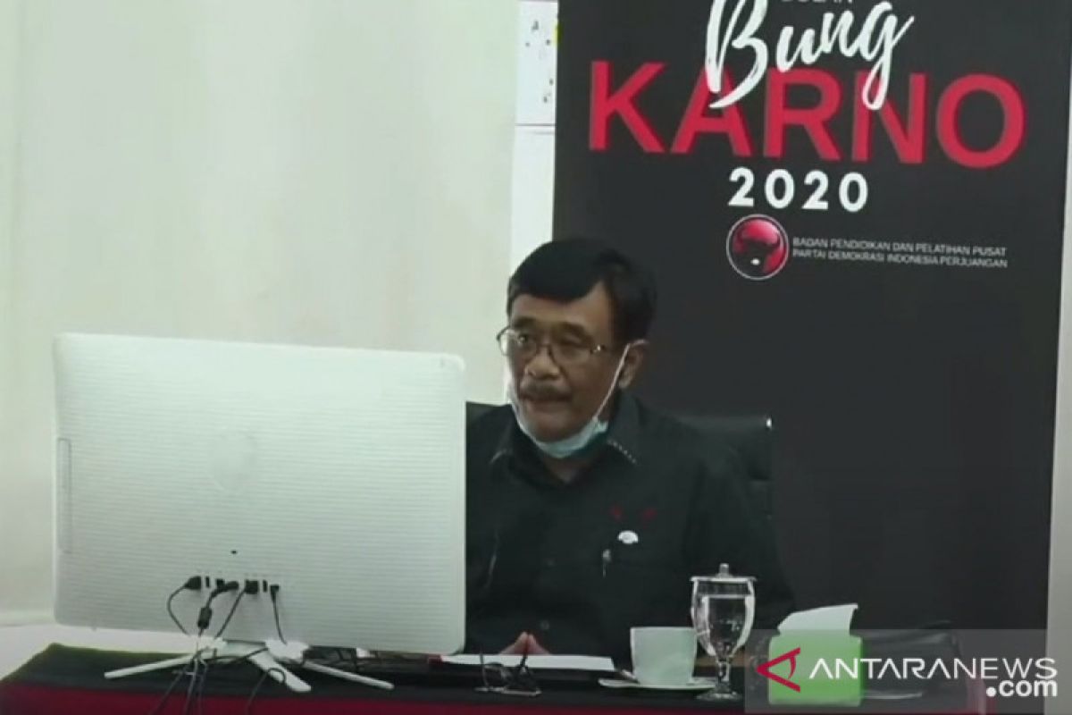 Djarot: Ajaran Bung Karno relevan hadapi krisis wabah COVID-19