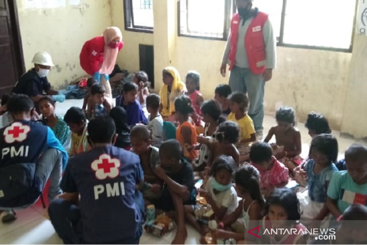 PMI berikan trauma healing untuk anak imigran Rohingya di Aceh