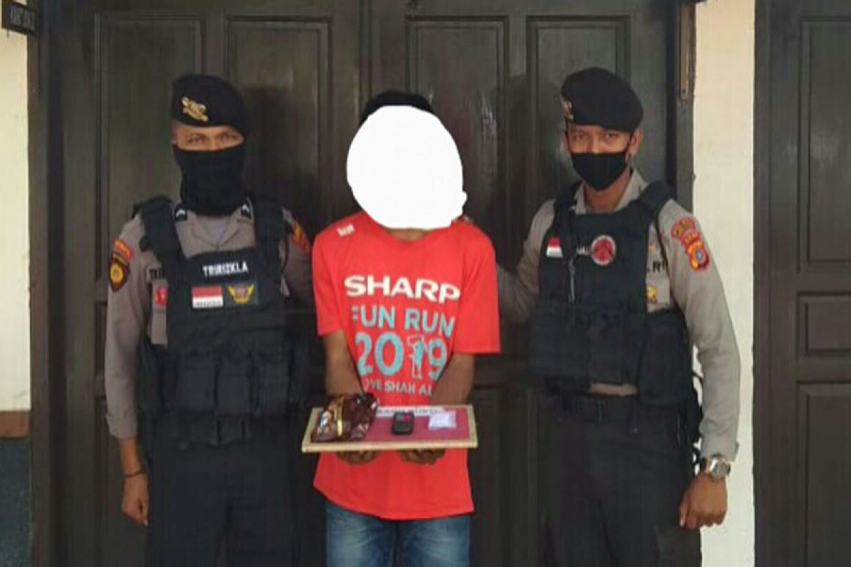 Seorang pemuda di Aceh Utara nekat antar sabu-sabu ke markas polisi