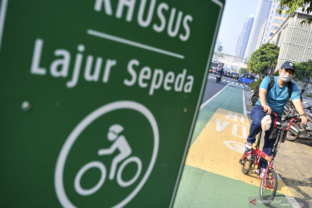 Sepeda kian banyak, Bandar Lampung bikin jalur khusus sepanjang 2,5 km