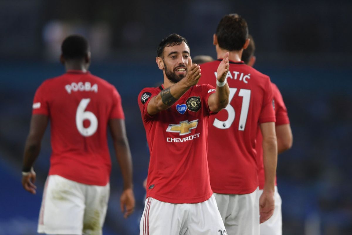 Manchester United bekuk Brighton 3-0, terus mepet posisi empat besar