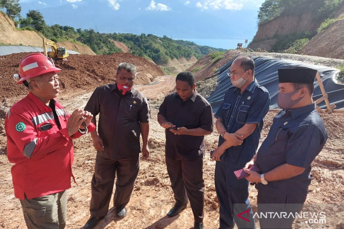 DPRD Palu  tinjau lokasi pengolahan limbah tambang emas milik CPM