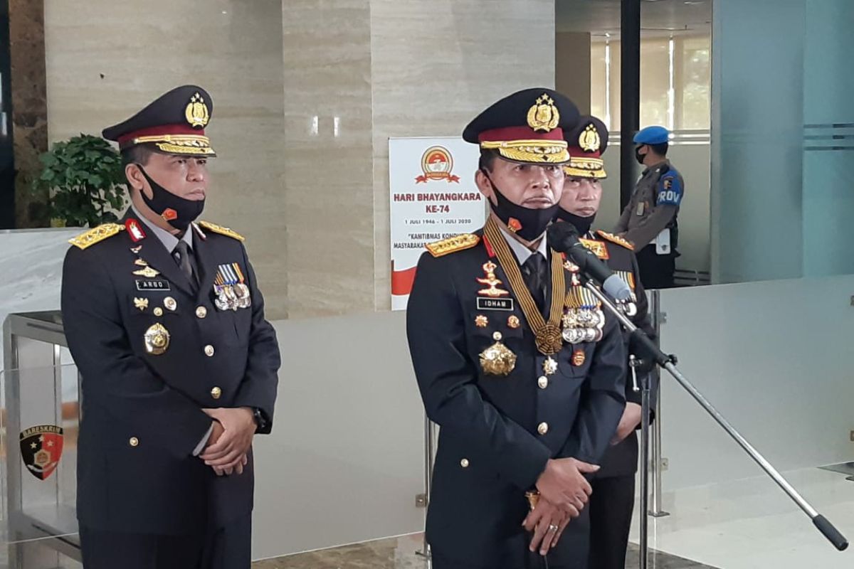 Terkait kasus Joko Tjandra, Dua jenderal polisi dicopot dari jabatannya