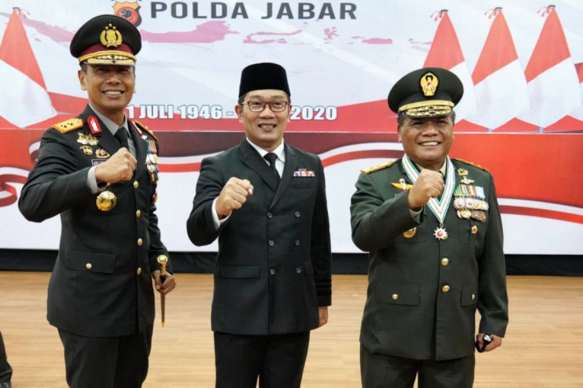 Gubernur apresiasi kinerja Polda Jabar dalam penanganan COVID-19