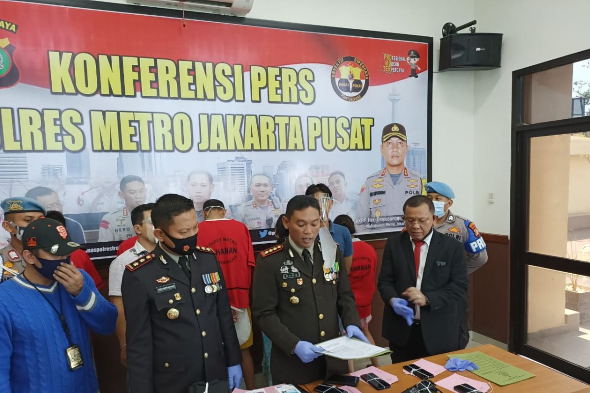 Polres Jakpus tangkap polisi gadungan pemeras WNA hingga Rp150 juta