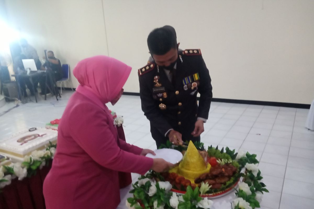 Kegiatan HUT Bhayangkara di Polres Agam terapkan protokol kesehatan COVID-19