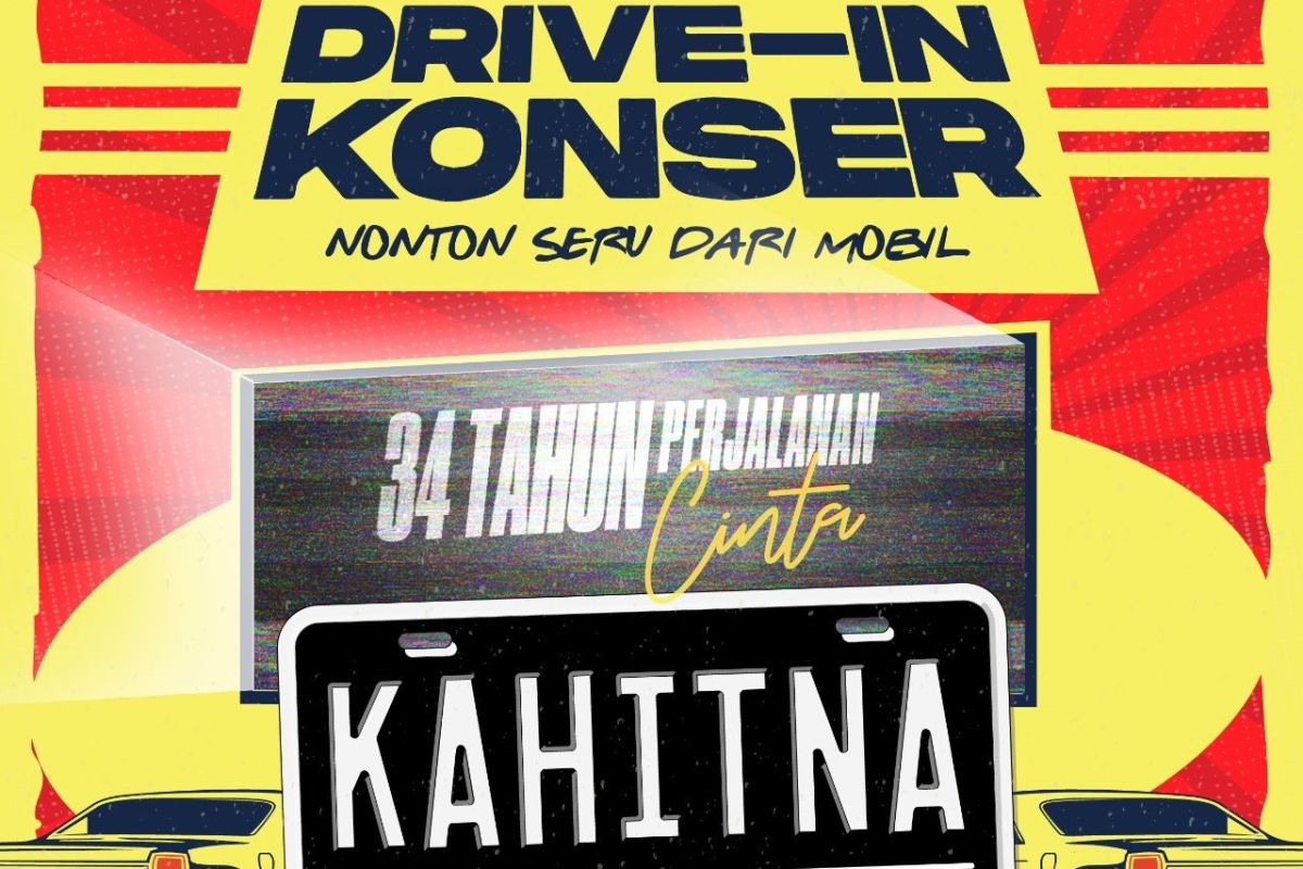Kahitna, artis pertama yang tampil di "Drive-In Konser"