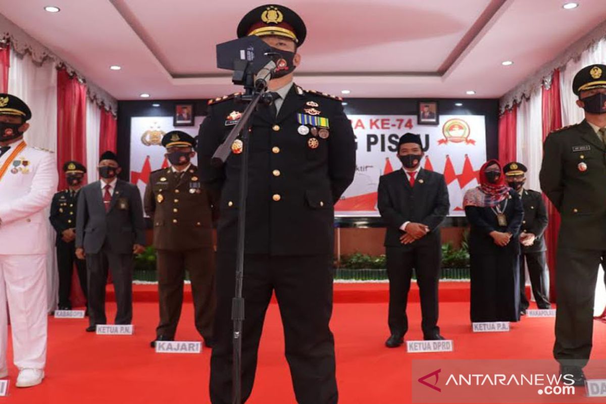 Polres Pulang Pisau terpilih peringati HUT Bhayangkara bersama Presiden RI