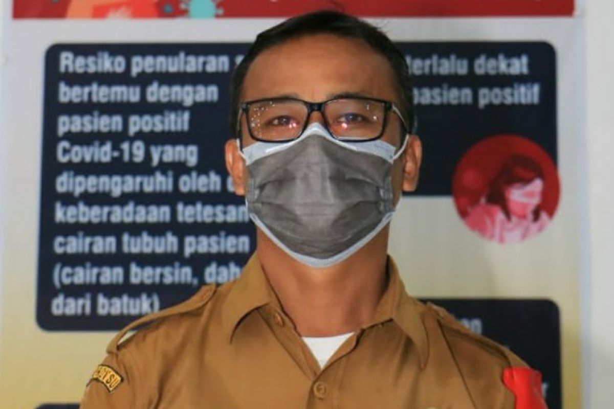 Satu positif COVID-19 warga Simalungun isolasi mandiri di Medan