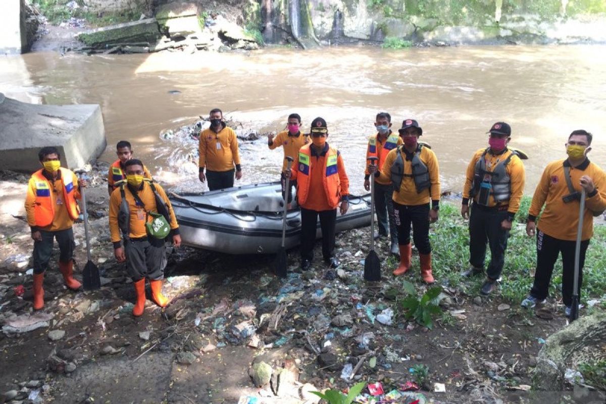 BPBD Medan sosialisasi kehidupan normal baru warga bantaran sungai