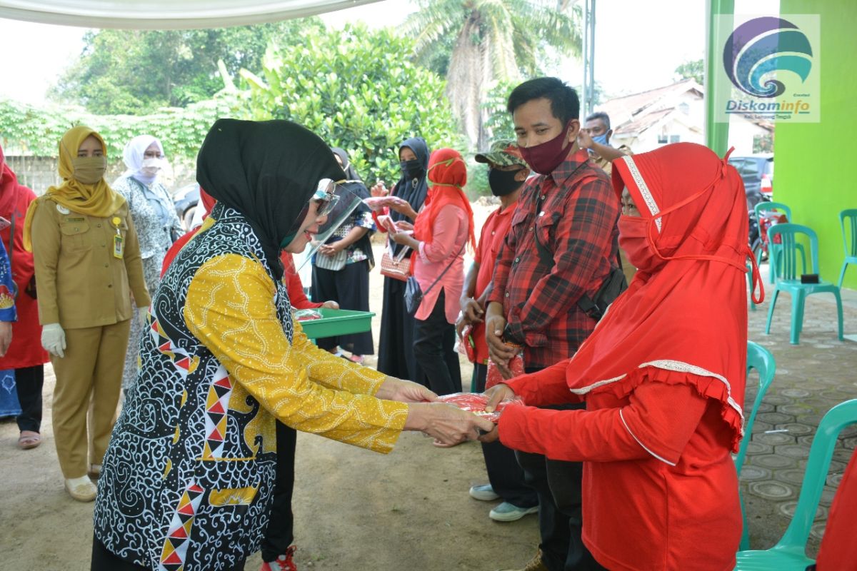 Bupati Lampung Tengah Loekman Djoyosoemarto apel peringatan Hari Keluarga Nasional Ke-27