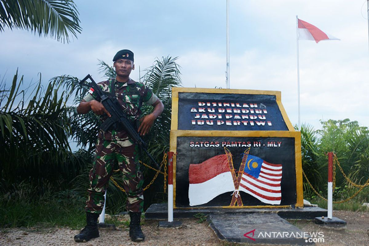 TNI bangun infrastruktur daerah perbatasan melalui program TMMD