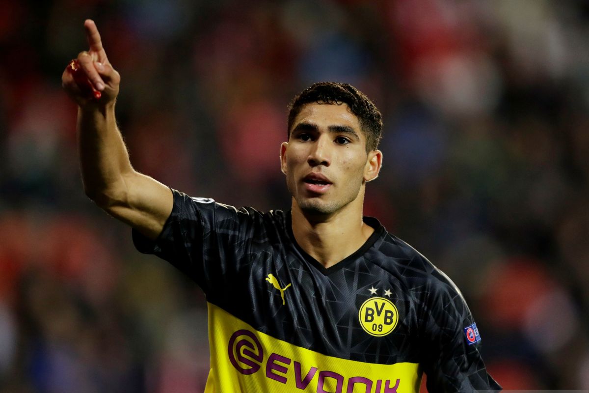 Inter Milan  rampungkan transfer pemain Real Madrid Achraf Hakimi