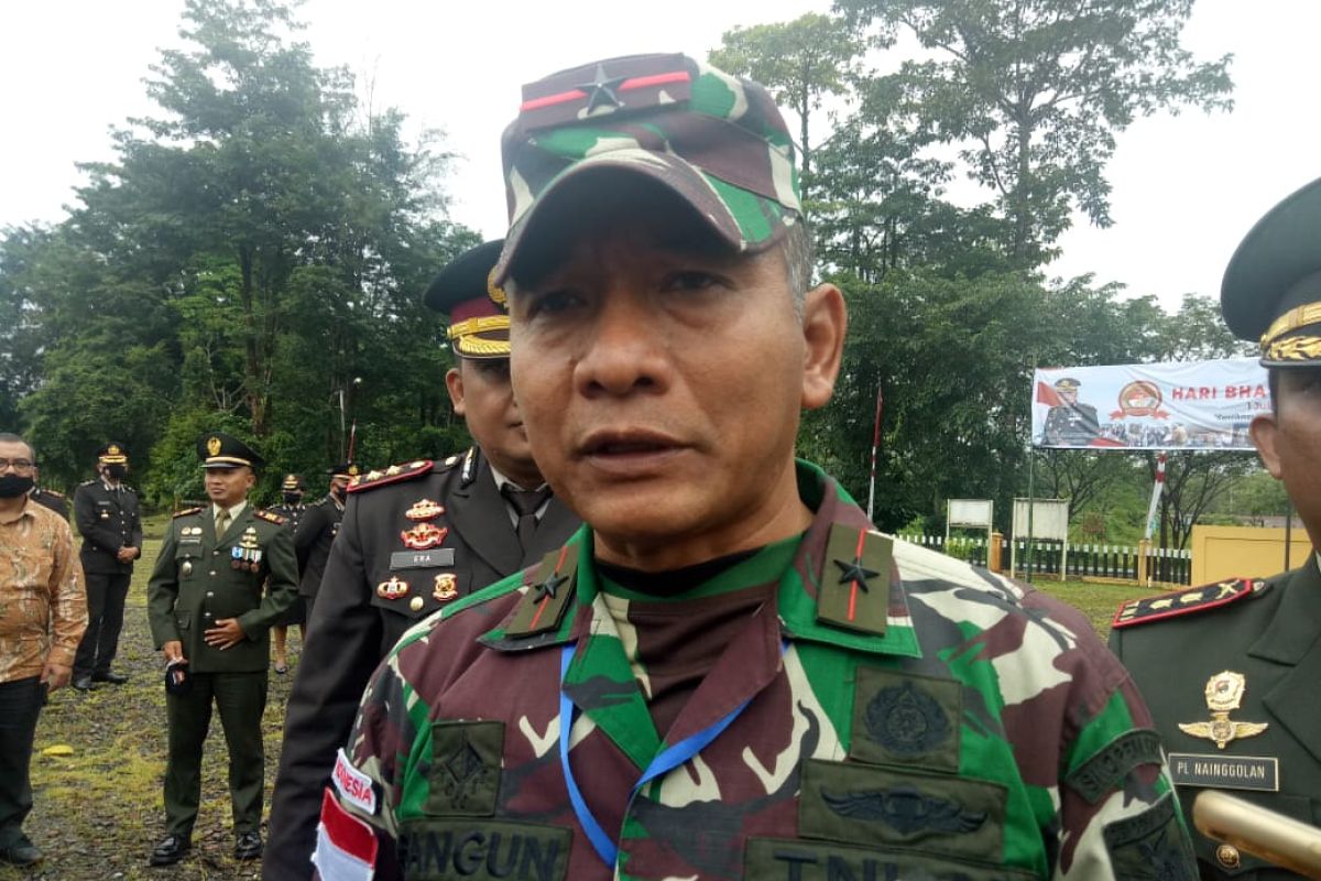 Danrem Merauke pastikan prajurit TNI Satgas Perbatasan bebas COVID-19