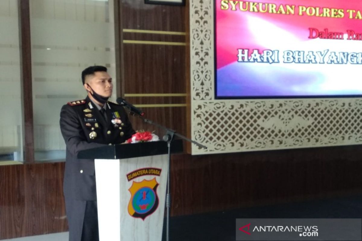 Soal penyaluran BLT, Kapolres Tapsel pinta musyawarah dikedepankan