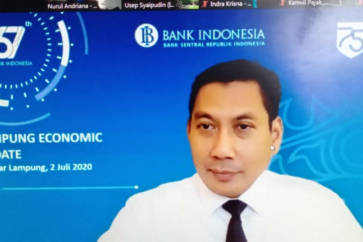 BI prediksi pertumbuhan ekonomi Lampung melambat akibat COVID-19