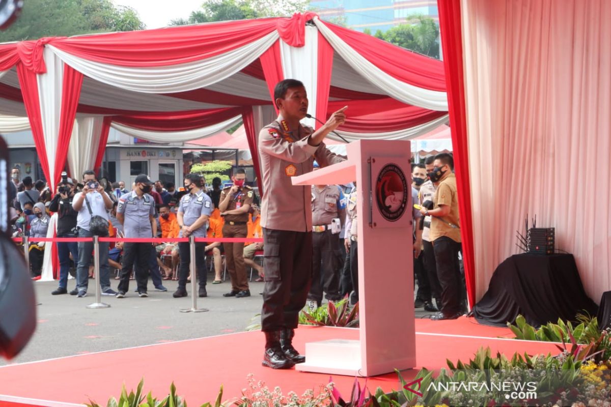 Kapolri : Oknum polisi terlibat narkoba harus dihukum mati