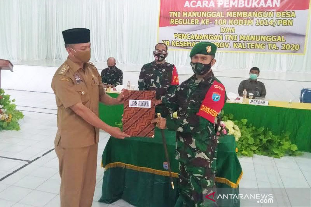 Lokasi pelaksanaan TMMD di Sukamara mendapat apresiasi bupati