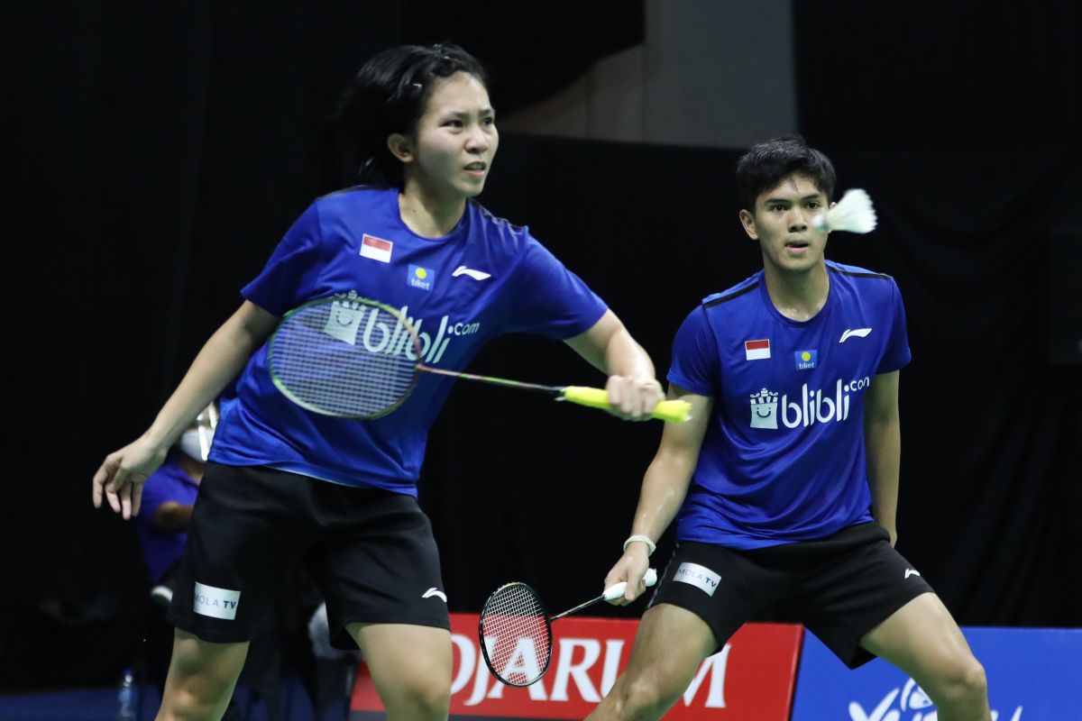 Pasangan Adnan/Mychelle puncaki klasemen Grup B turnamen PBSI