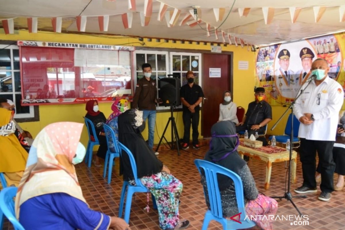 Pemprov salurkan bantuan pangan ke 4.743 KPM di Kota Gorontalo