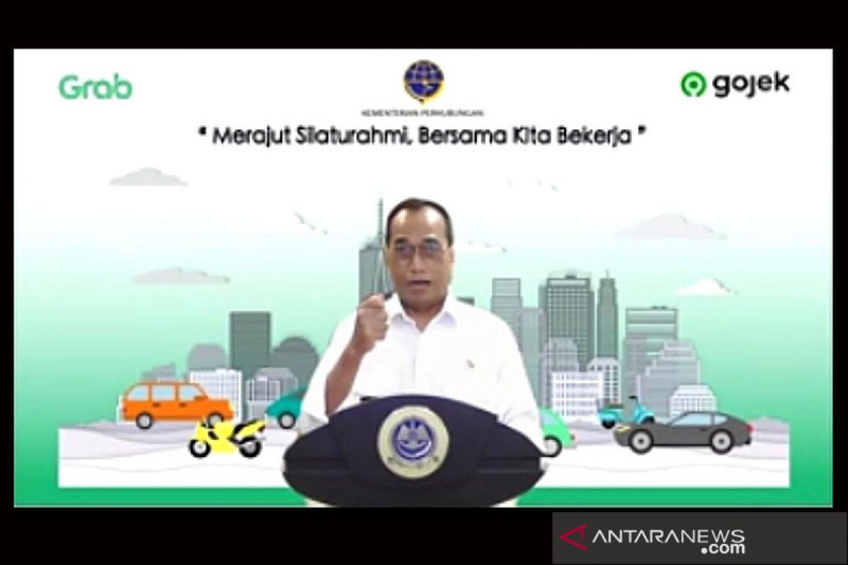 Menhub minta aplikator dan pengemudi patuhi protokol kesehatan