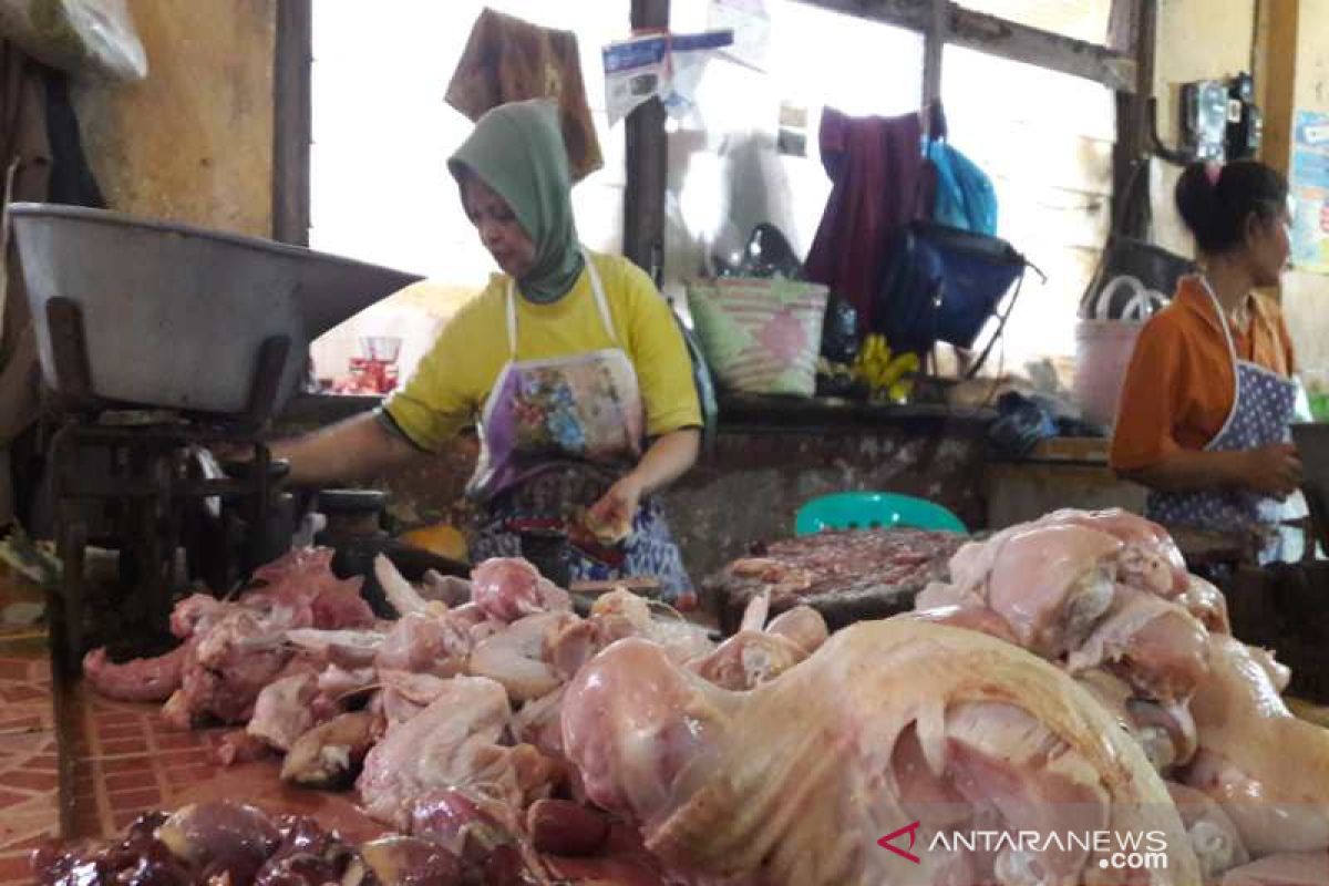 Harga daging ayam di Temanggung capai Rp40.000 per Kg