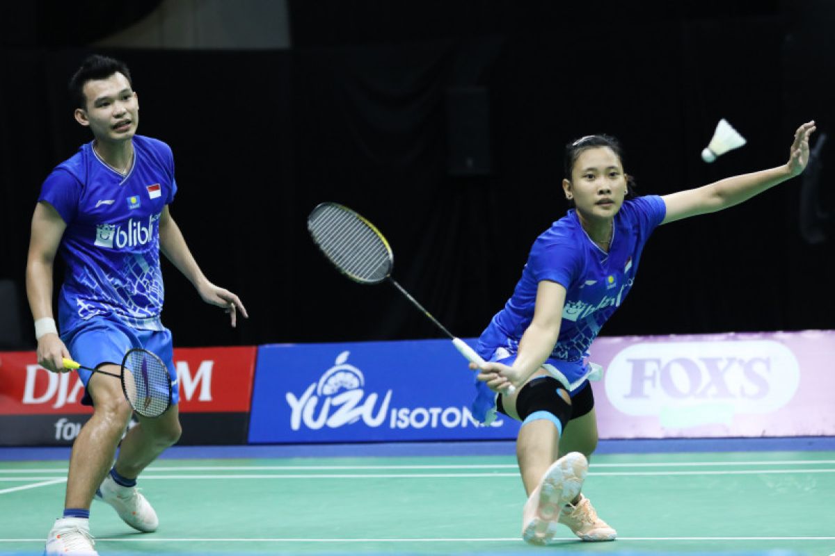 Ganda campuran Rinov/Pitha gagal melangkah ke perempat final Swiss Open