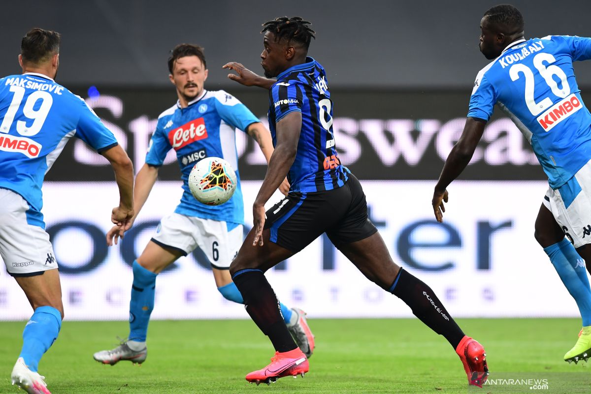 Atalanta hajar Napoli dua gol tanpa balas