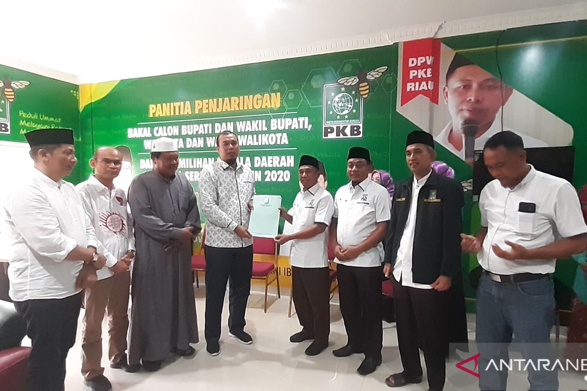 Elektabilitas tertinggi untuk Pilkada Rohul, Hafith Syukri-Erizal kantongi SK dukungan PKB