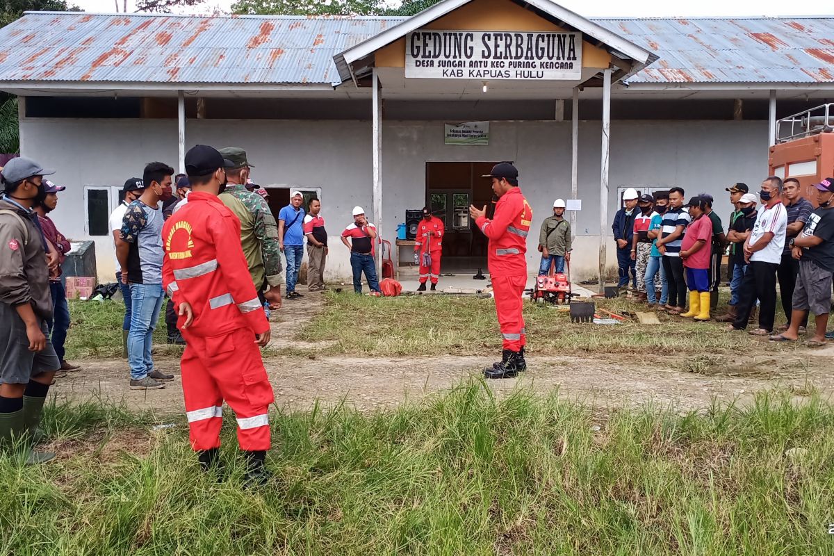 Balai Besar TNBKDS sosialisasikan bahaya karhutla di kebun sawit