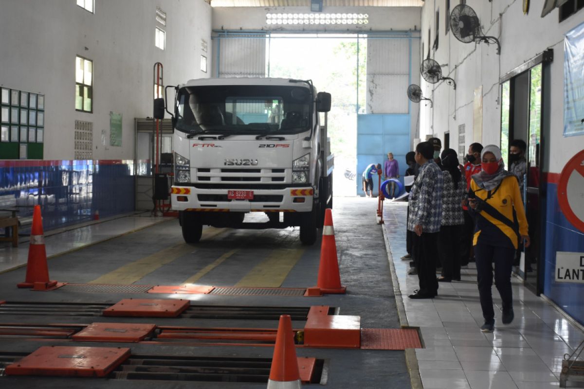 Dishub Sleman lakukan simulasi SOP pengujian kendaraan bermotor