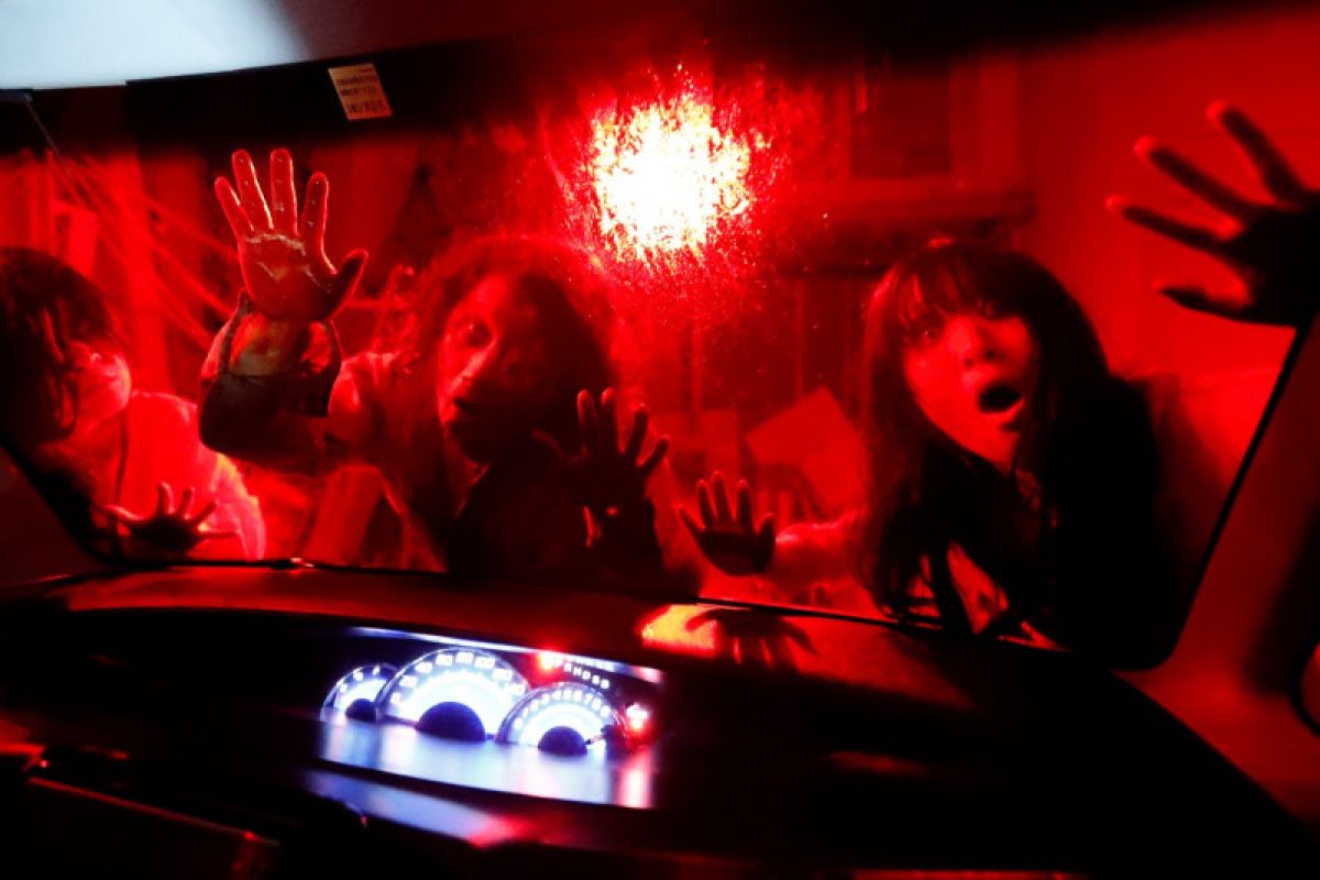 Rumah hantu dengan konsep 'drive-in' di Tokyo tanpa khawatir virus Corona