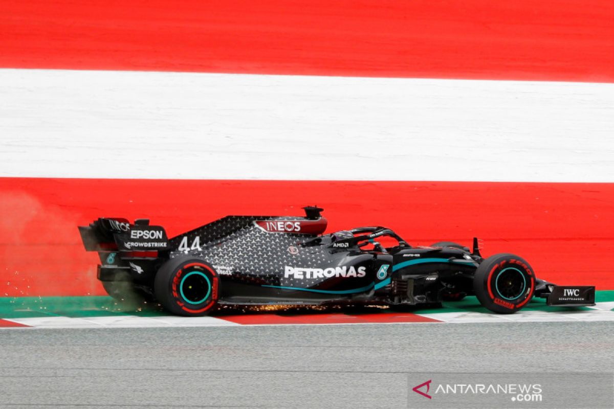 Hamilton puncaki sesi latihan bebas pertama Grand Prix Austria