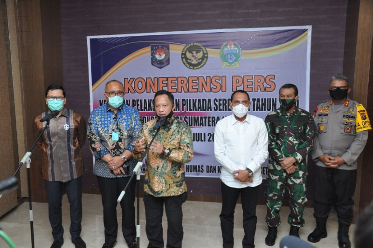 Mendagri: Protokol kesehatan harus tetap prioritas dalam pilkada