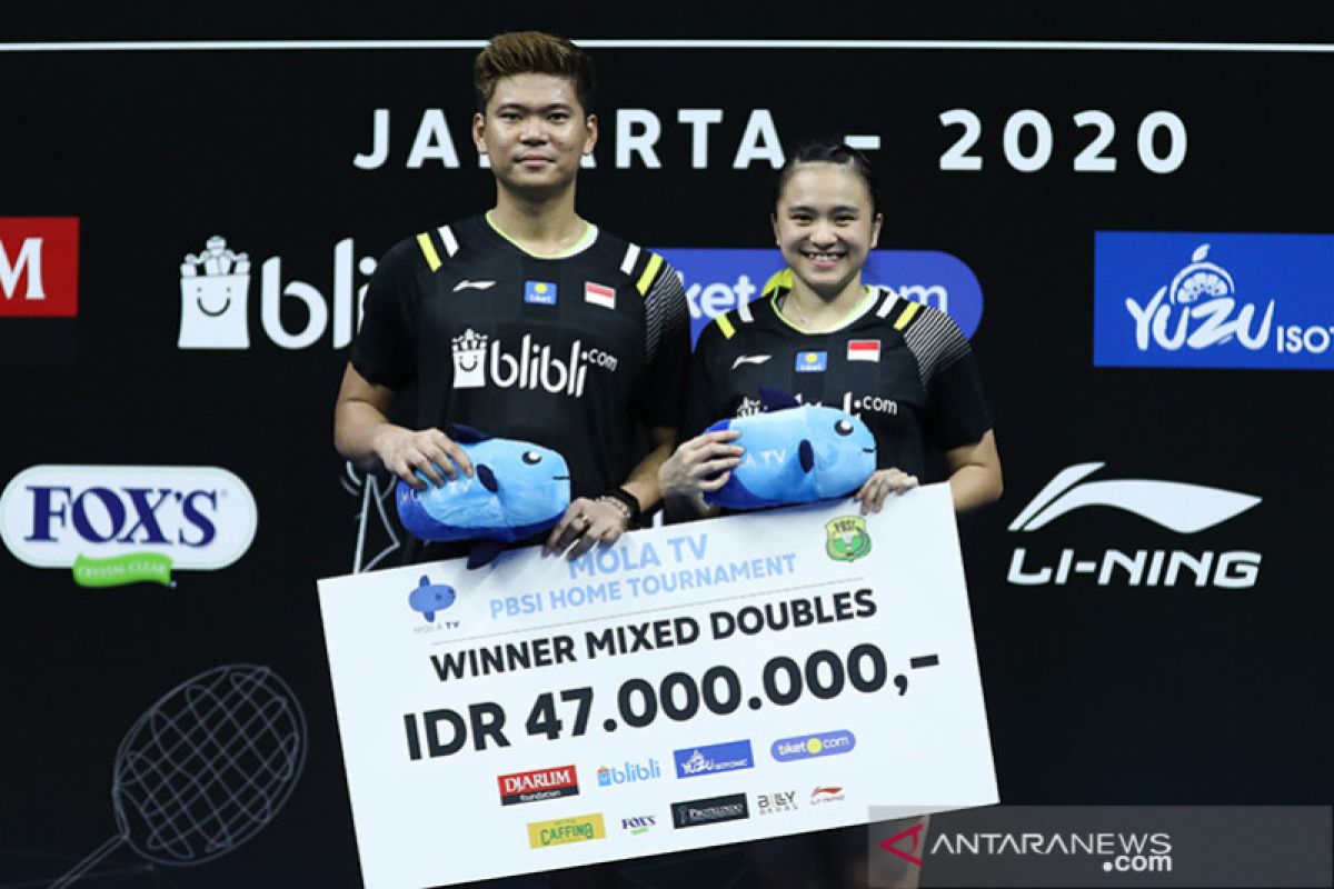 Praveen/Melati juara turnamen internal PBSI