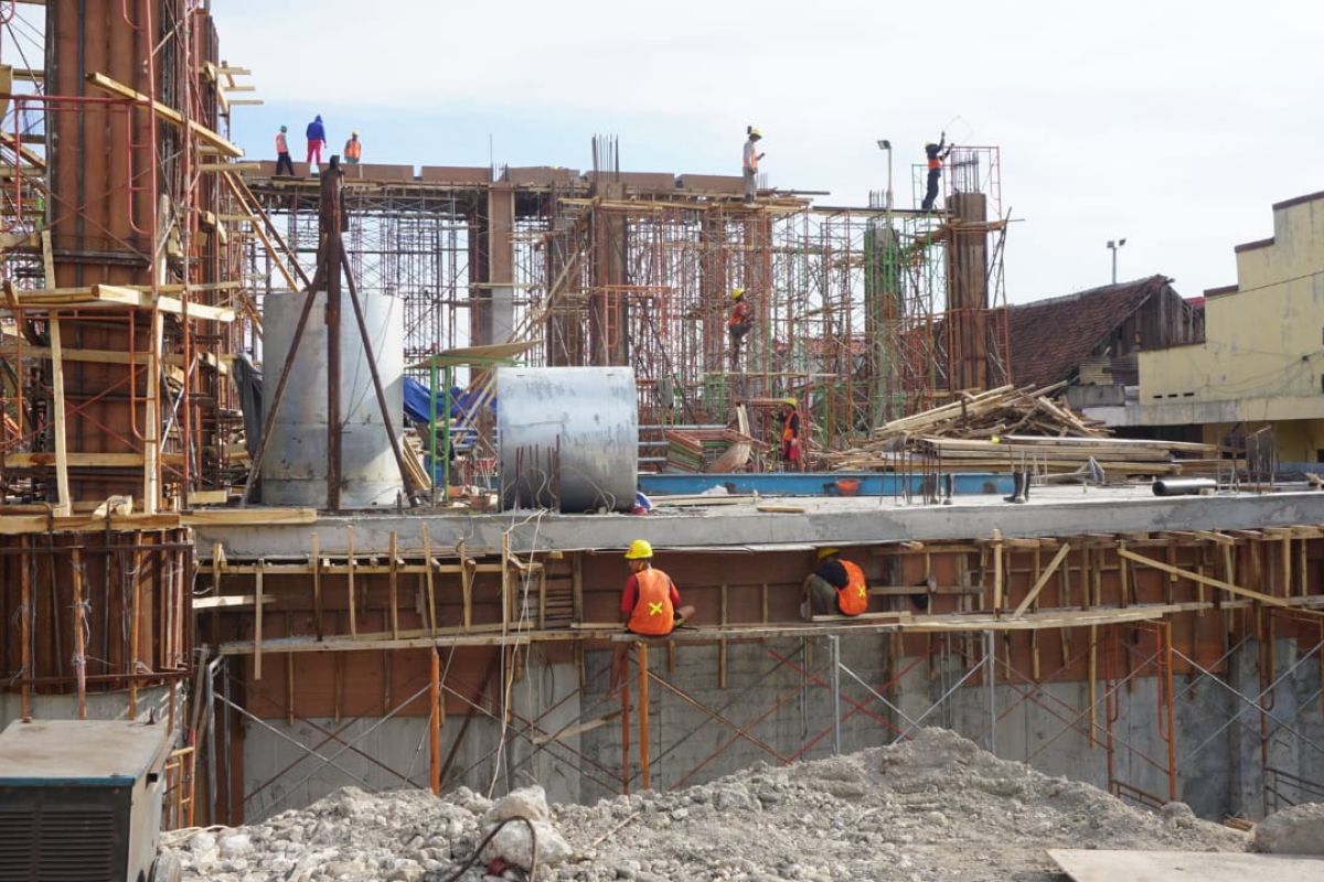 Pembangunan rumah pompa Petekan di  Surabaya ditarget selesai Desember 2020