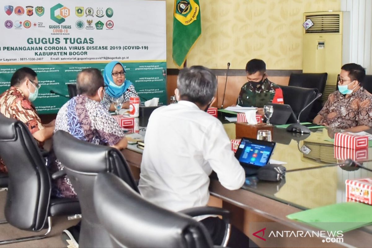 Ridwan Kamil apresiasi Gugus Tugas Bogor yang berhasil tekan angka penularan COVID-19