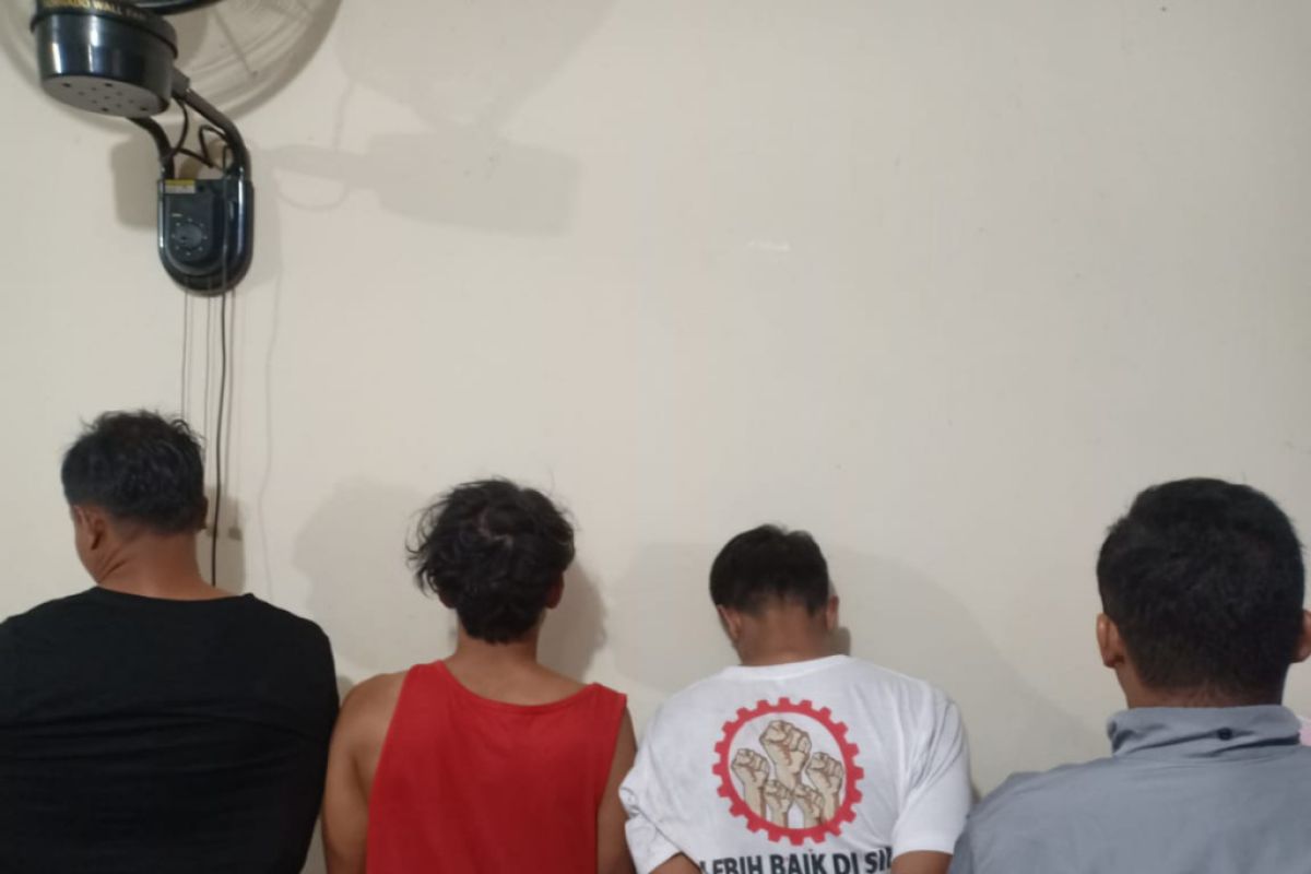 Aksi 4 pencuri bermasker di Lombok Timur berakhir di sel