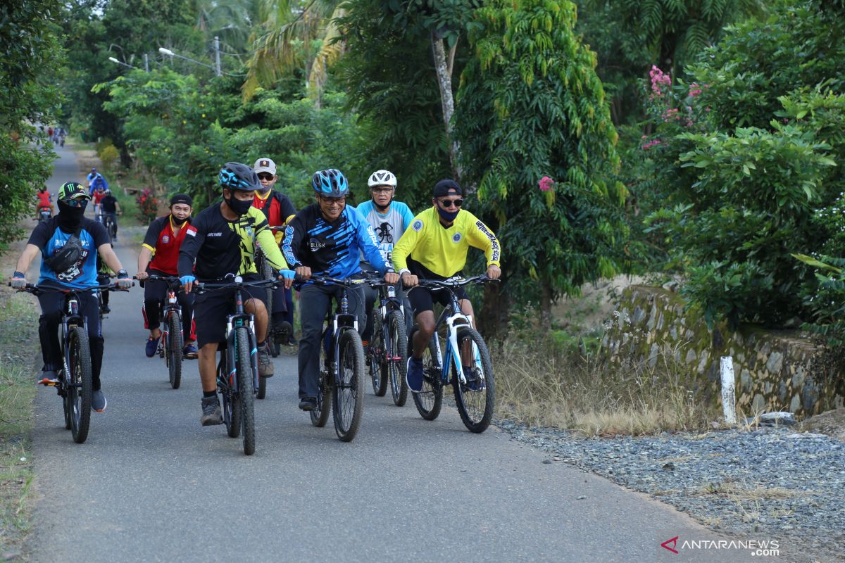 Sekda : Gowes meningkatkan daya tahan tubuh terhadap COVID-19