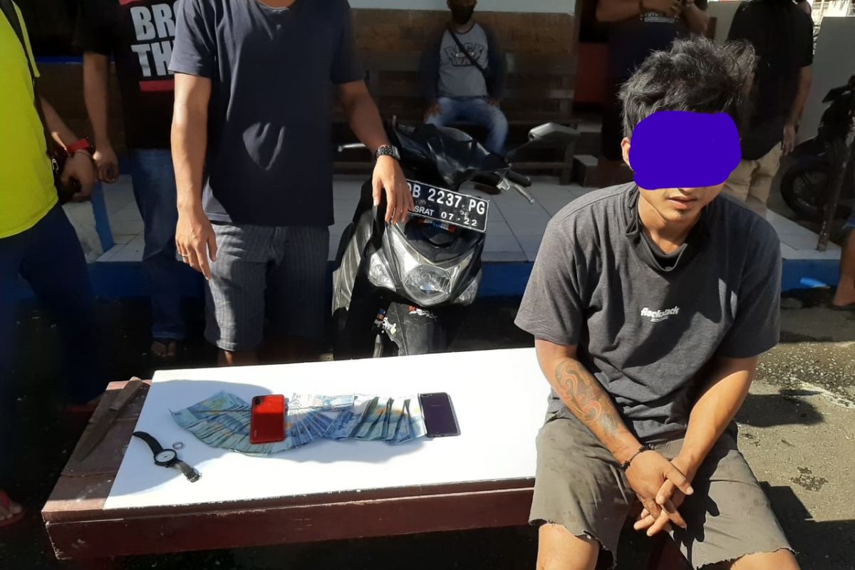 Polda Sulut tangkap tersangka pencurian dengan kekerasan di Kotamobago