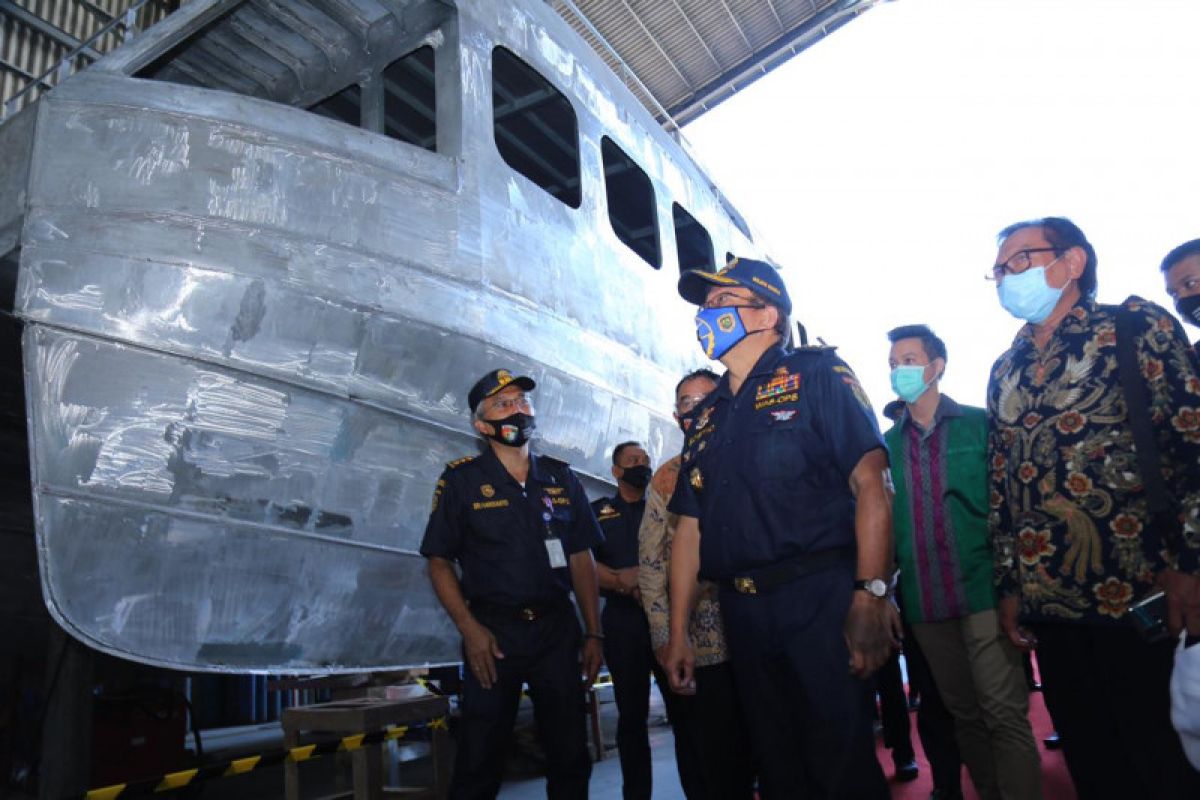 Kemenhub bangun tiga kapal patroli untuk jaga keselamatan pelayaran